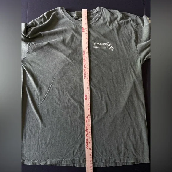 Fitment Industries x Flow + Form x Michelin LS Tee XL Green Rare Collab - Picture 5 of 8